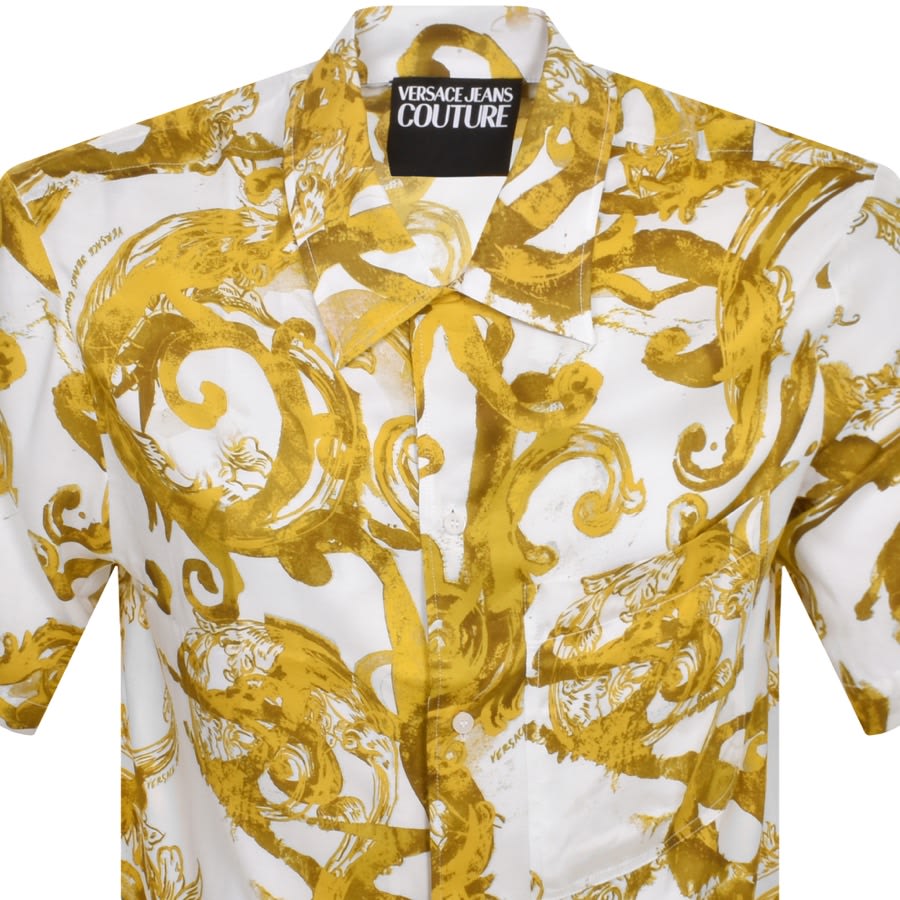 Image number 2 for Versace Jeans Couture Baroque Shirt White