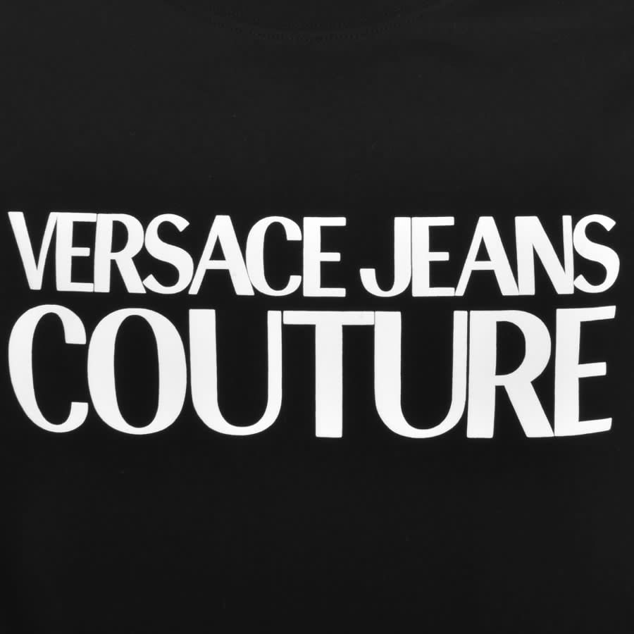 Image number 4 for Versace Jeans Couture Logo T Shirt Black
