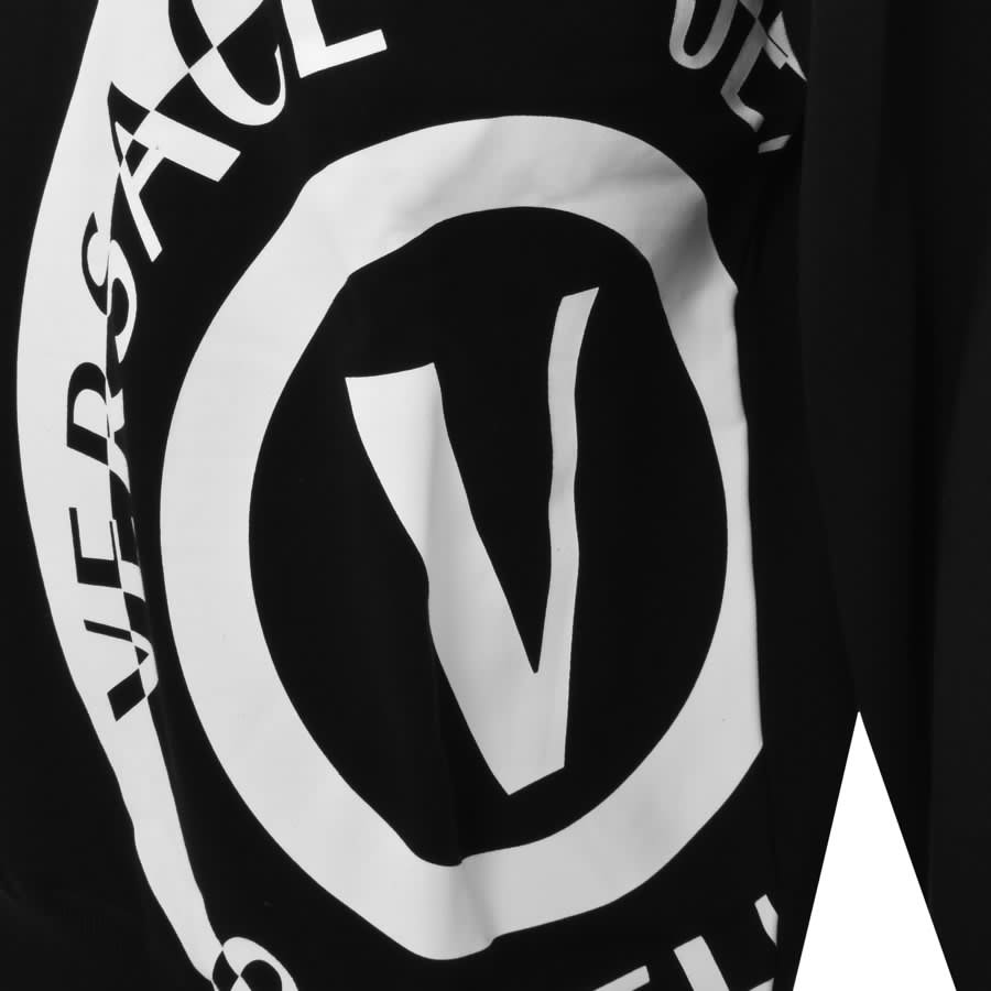 Image number 3 for Versace Jeans Couture Logo Hoodie Black