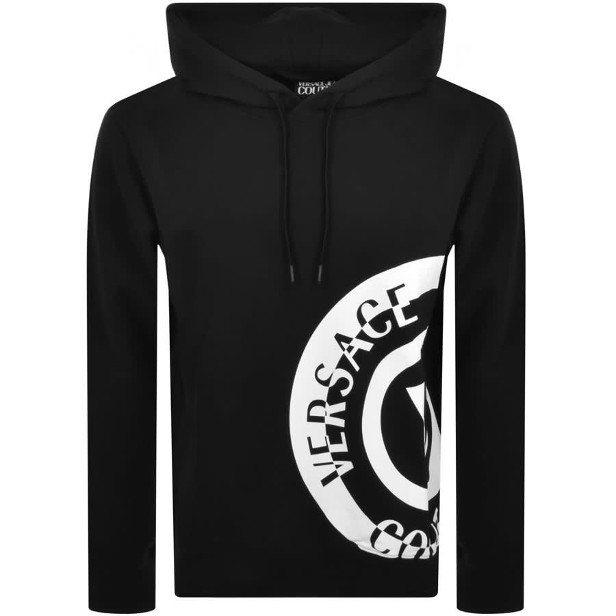 Image number 1 for Versace Jeans Couture Logo Hoodie Black