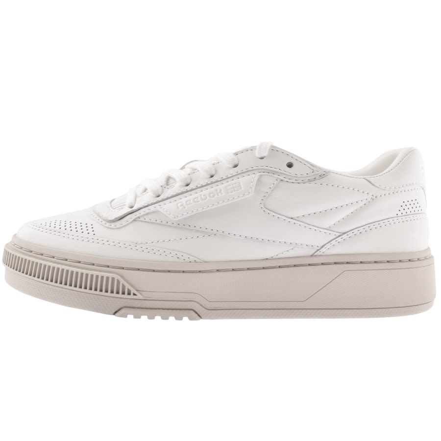 Image number 1 for Reebok Club C Trainers White