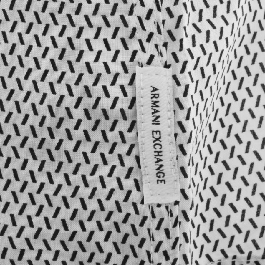 Image number 4 for Armani Exchange Long Sleeve Shirt White