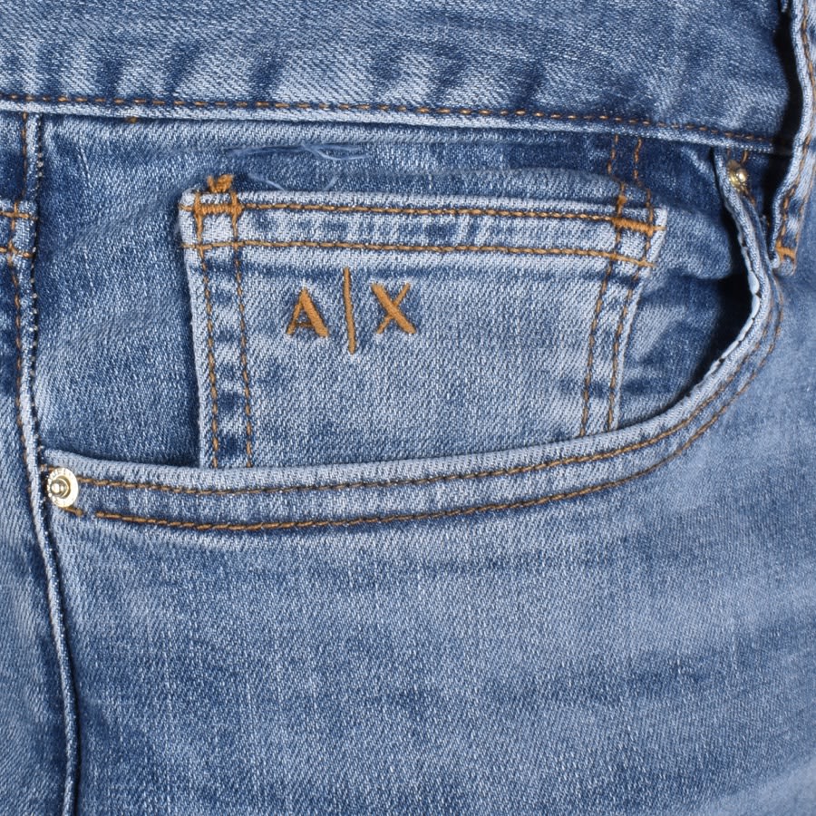 Armani Exchange J14 Skinny Fit Jeans Blue Mainline Menswear Canada