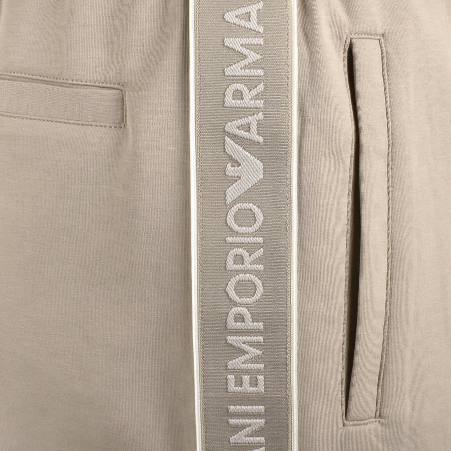 Image number 4 for Emporio Armani Lounge Jersey Shorts Grey