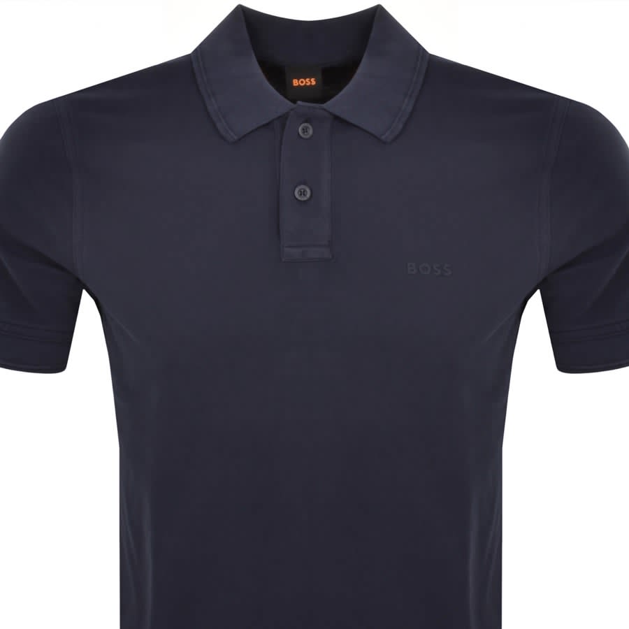 Image number 2 for BOSS Prime Polo T Shirt Navy