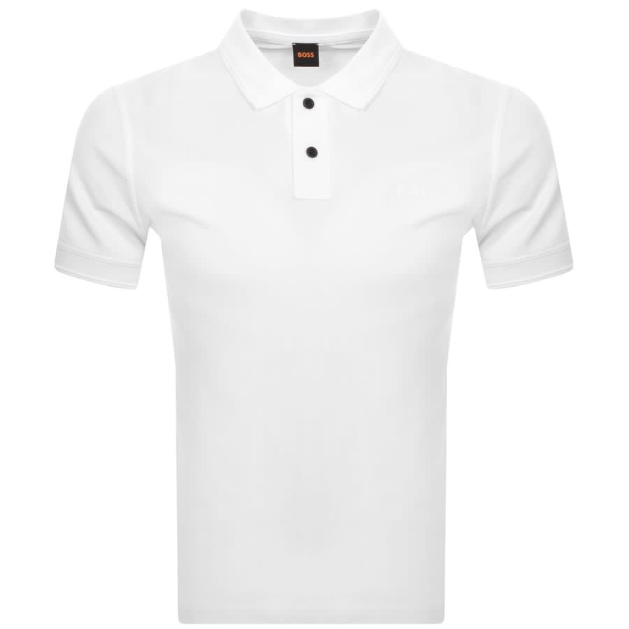 Image number 1 for BOSS Prime Polo T Shirt White
