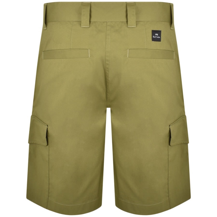 Image number 2 for Paul Smith Cargo Shorts Green