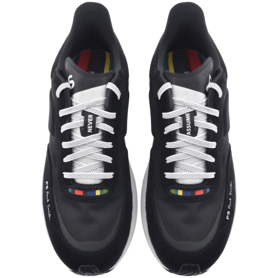Image number 3 for Paul Smith Novello Trainers Navy