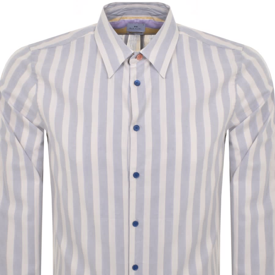 Image number 2 for Paul Smith Long Sleeved Regular Shirt Beige