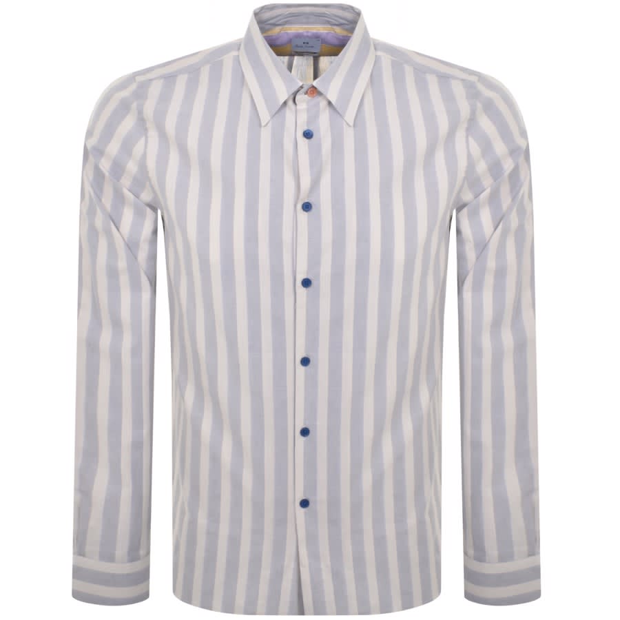 Image number 1 for Paul Smith Long Sleeved Regular Shirt Beige
