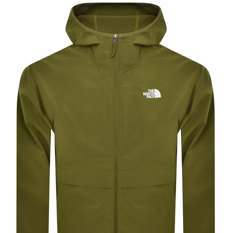 Image number 2 for The North Face Easy Wind Jacket Green