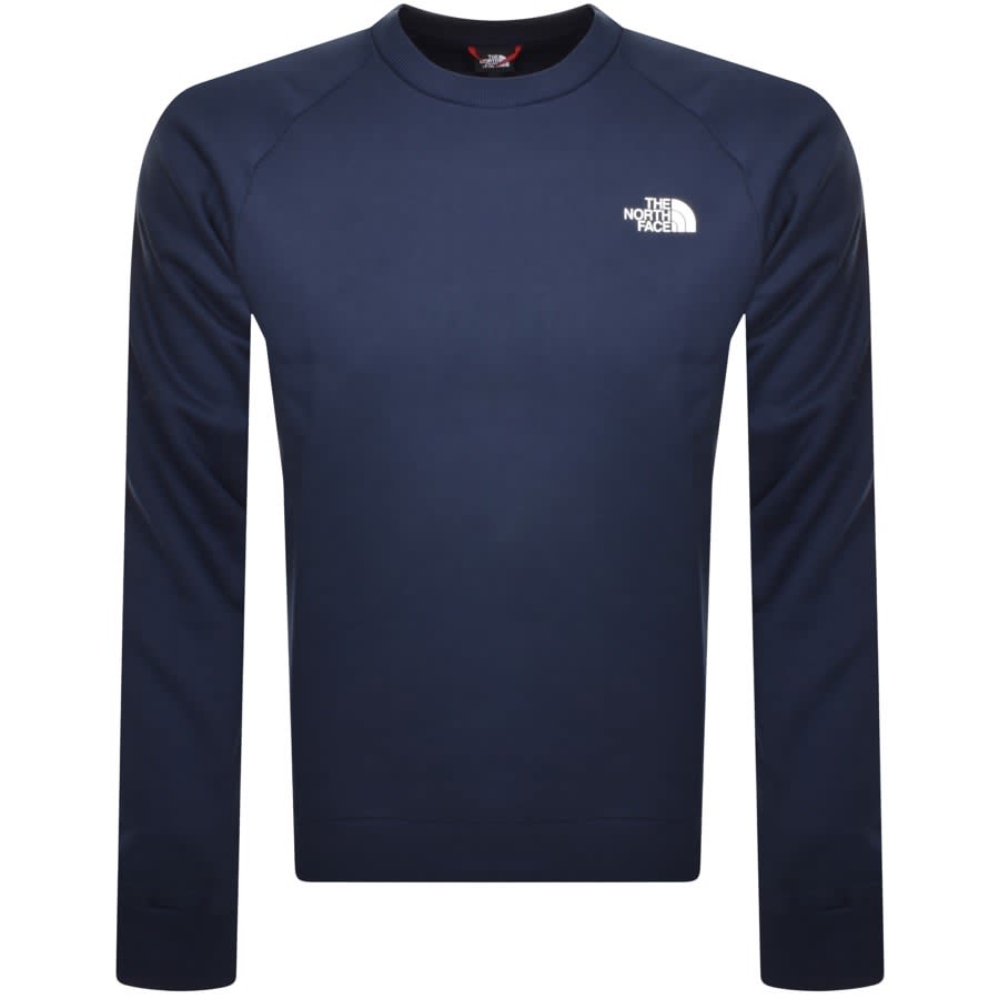 Image number 2 for The North Face Crew Neck Sweatshirt Navy