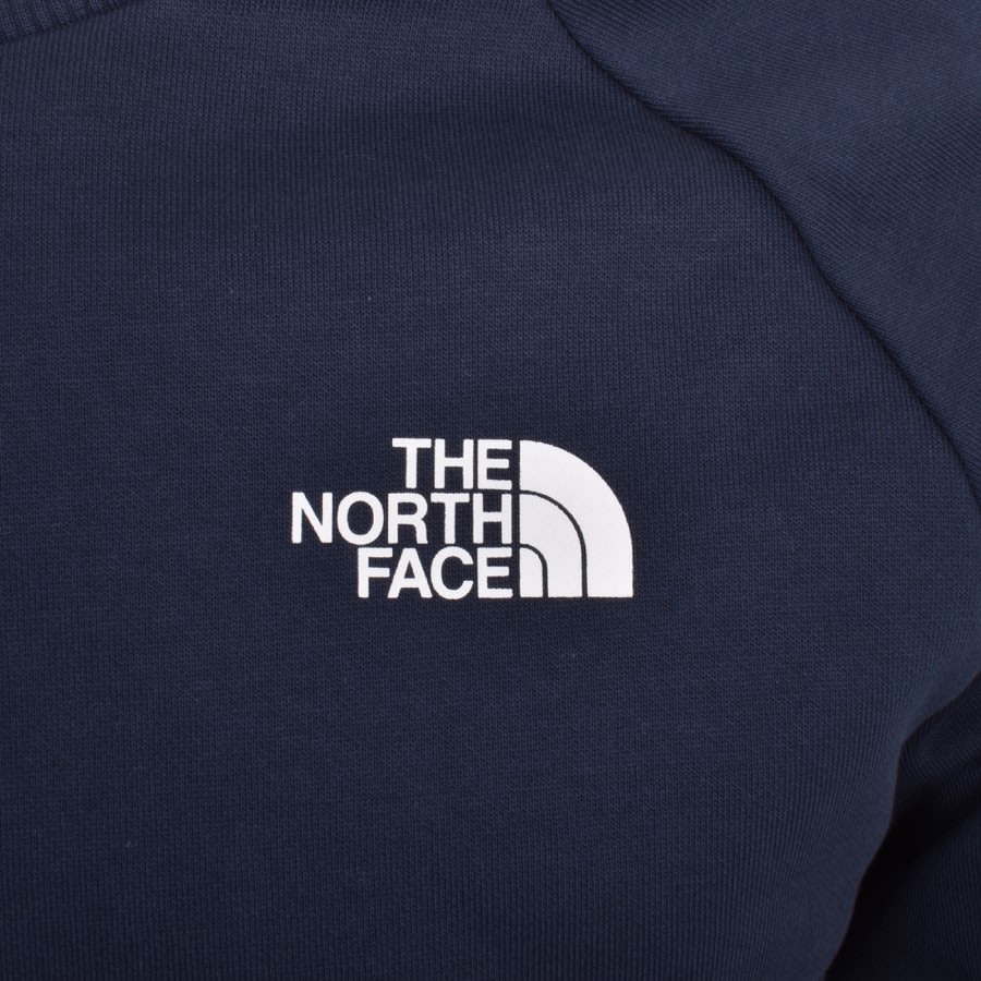 Image number 3 for The North Face Crew Neck Sweatshirt Navy