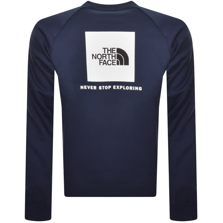 Image number 4 for The North Face Crew Neck Sweatshirt Navy