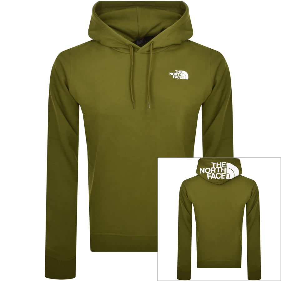 Image number 1 for The North Face Drew Peak Hoodie Green