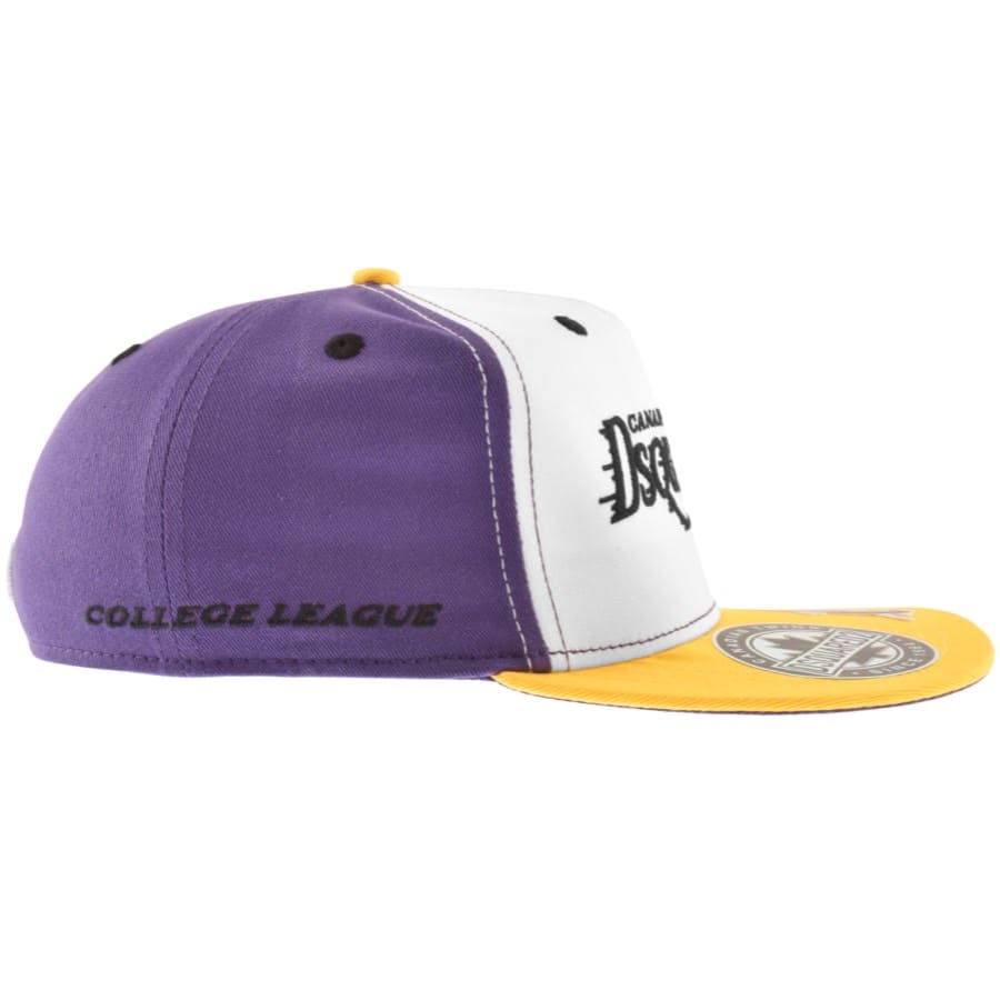 Image number 2 for DSQUARED2 Logo Baseball Cap Purple