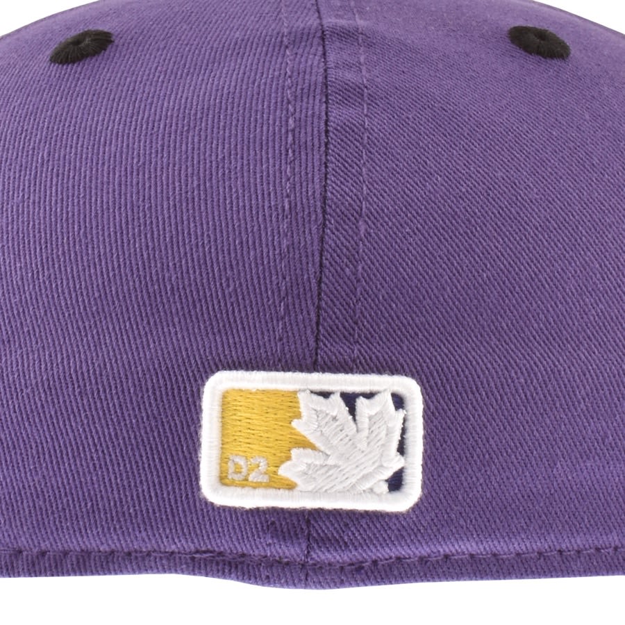 Image number 3 for DSQUARED2 Logo Baseball Cap Purple