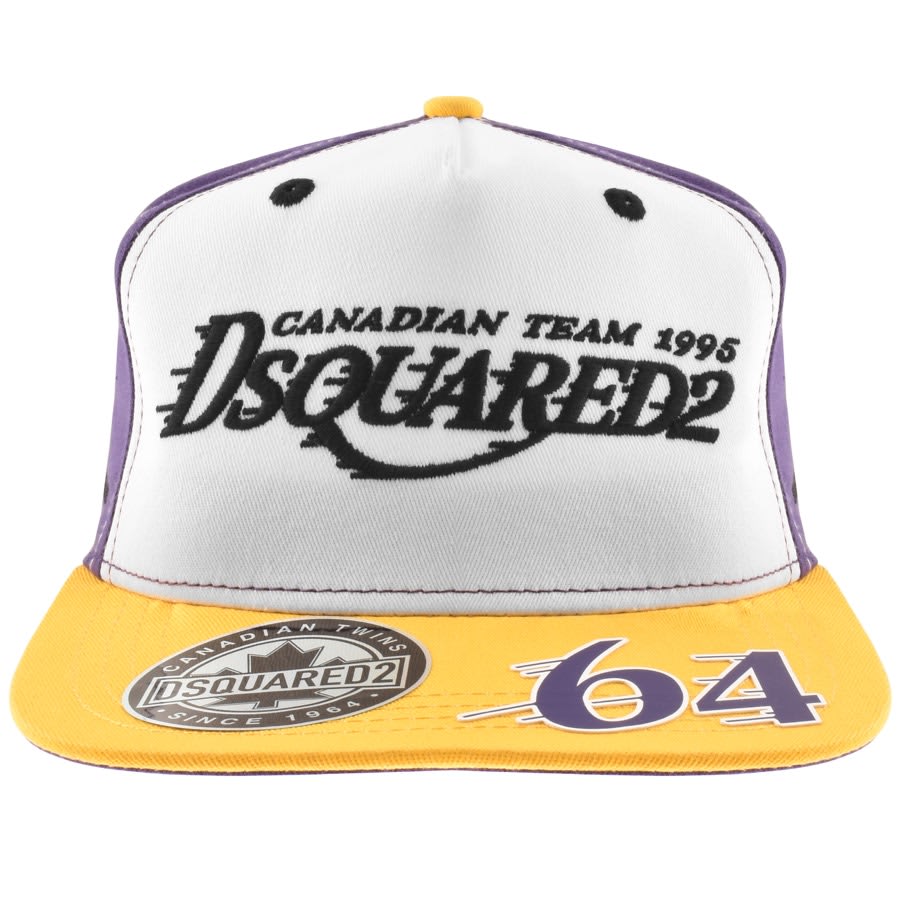 Image number 1 for DSQUARED2 Logo Baseball Cap Purple