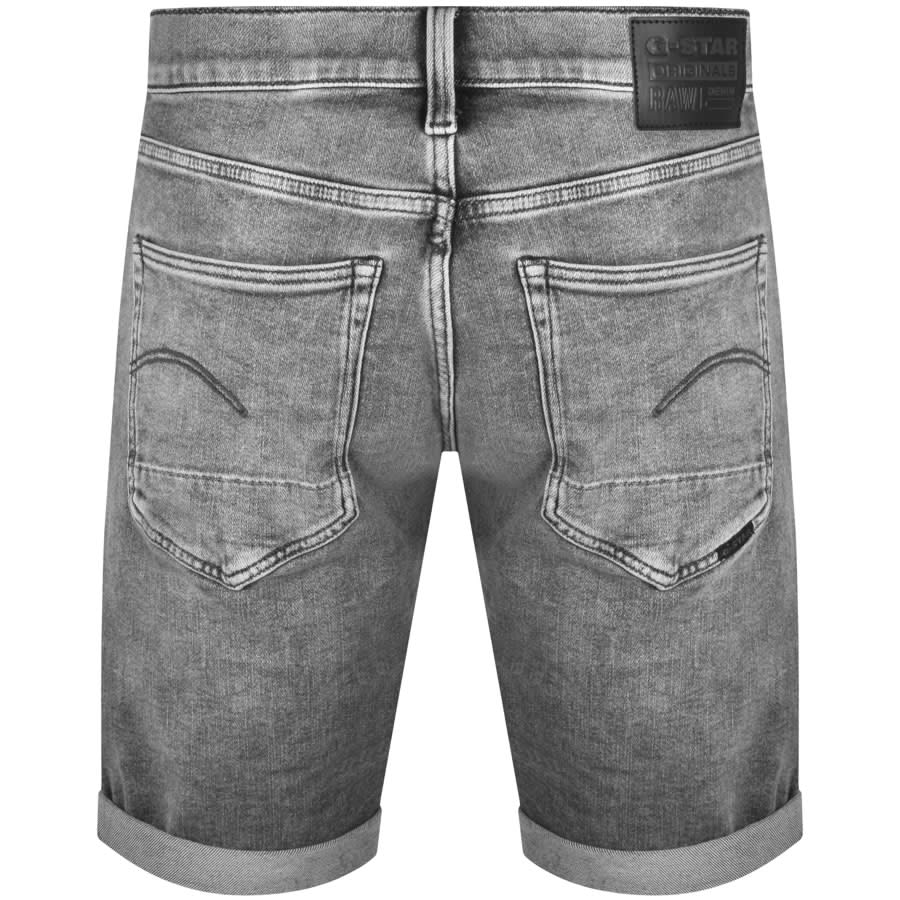 Image number 2 for G Star Raw 3301 Slim Shorts Grey