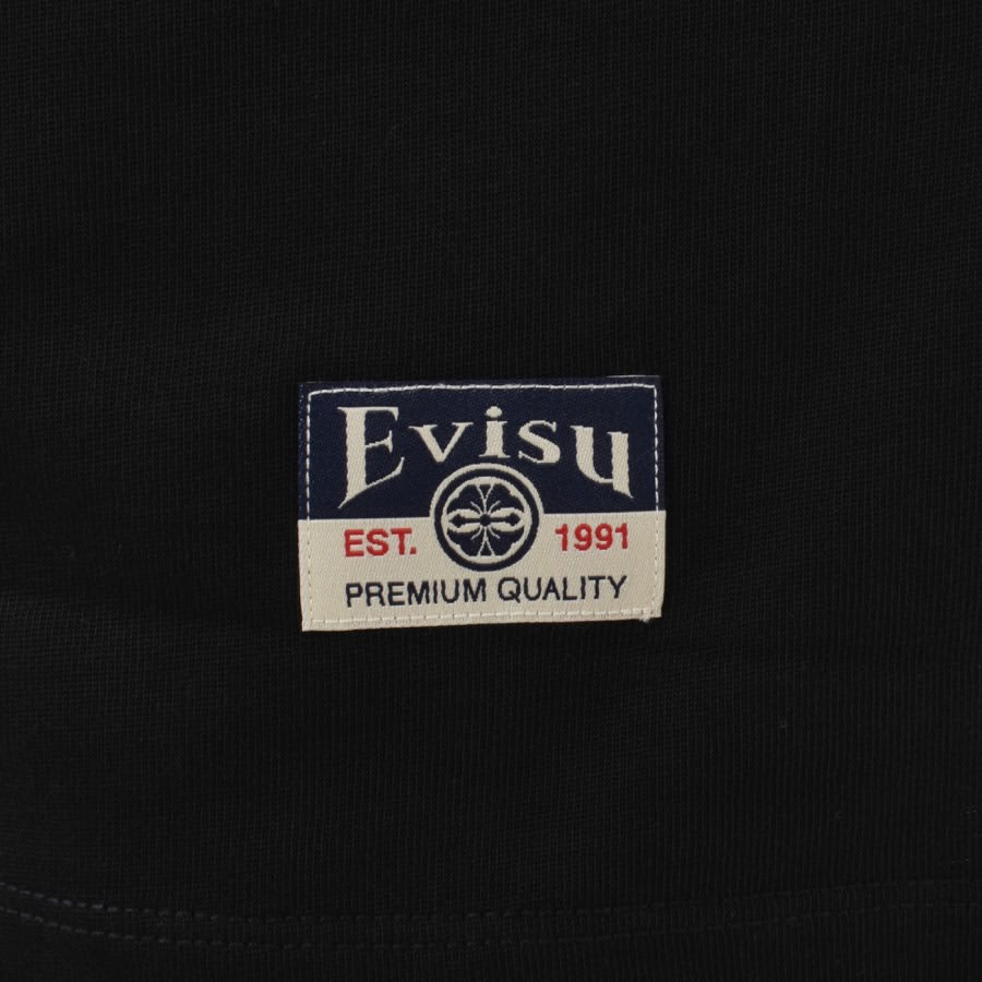 Image number 5 for Evisu Logo T Shirt Black