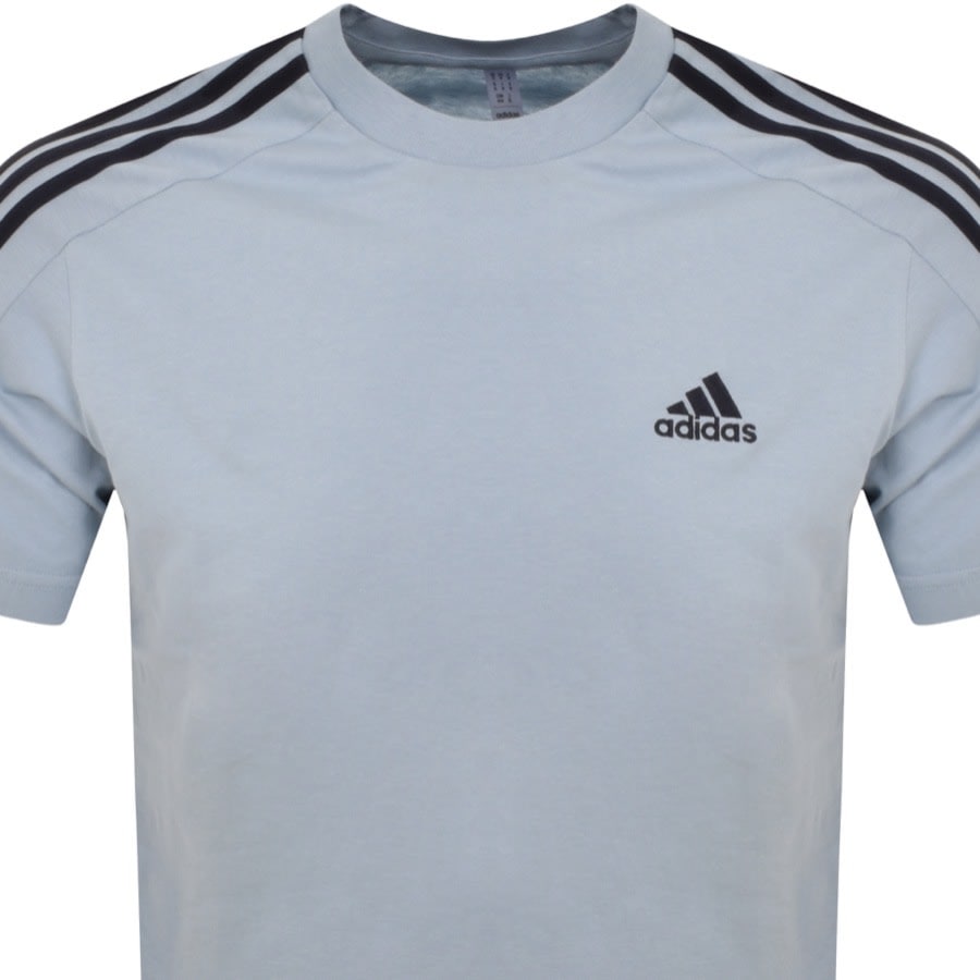 Adidas the brand with clearance the 3 stripes shirt