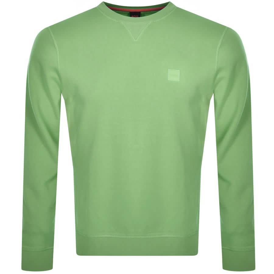 Image number 1 for BOSS Westart 1 Sweatshirt Green