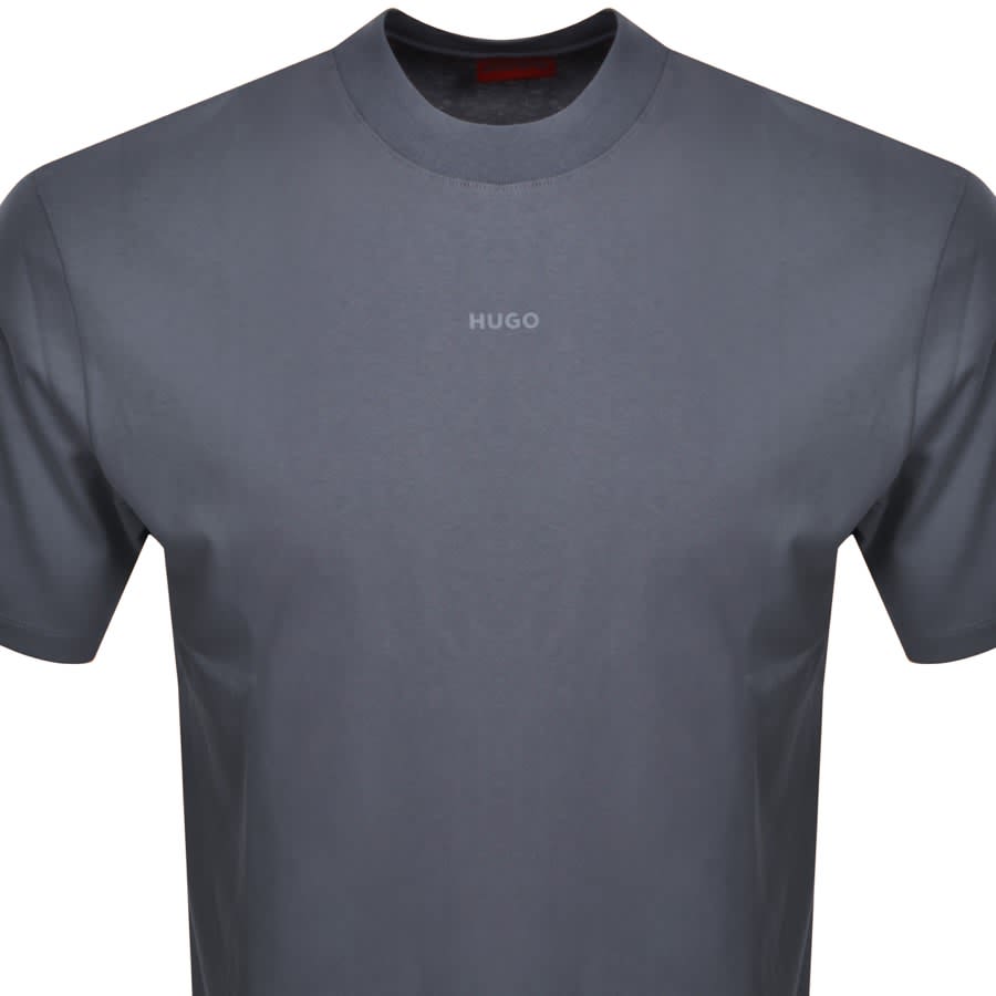Image number 2 for HUGO Dapolino T Shirt Blue
