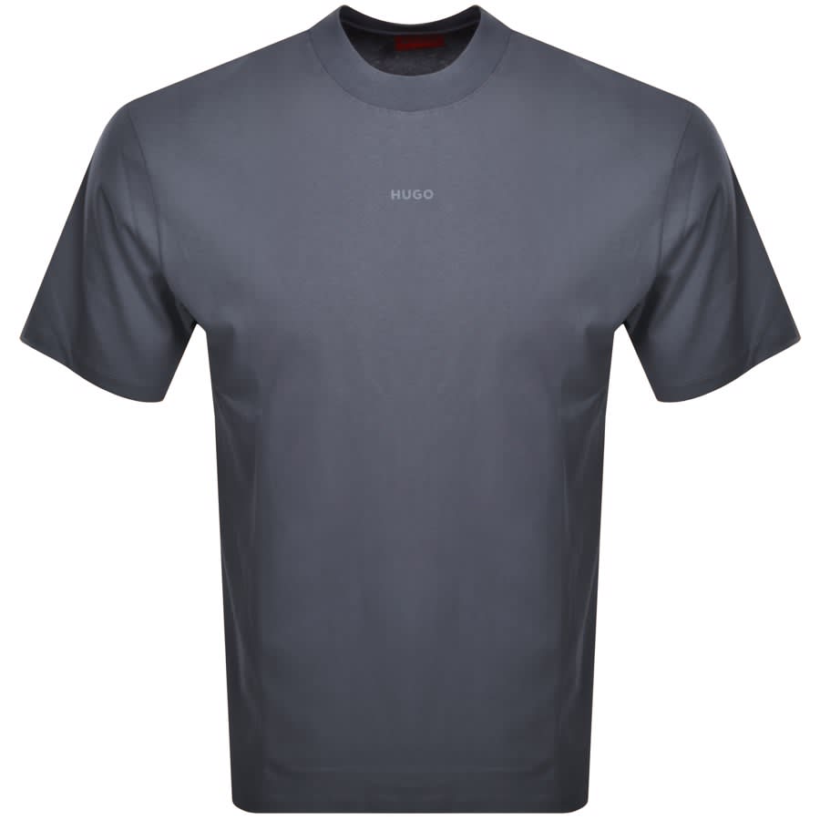 Image number 1 for HUGO Dapolino T Shirt Blue