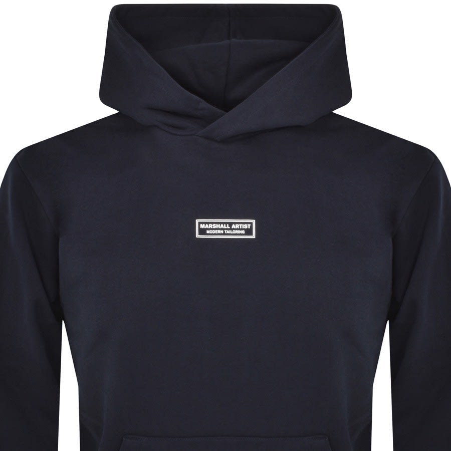 Image number 2 for Marshall Artist Siren Oth Hoodie Navy