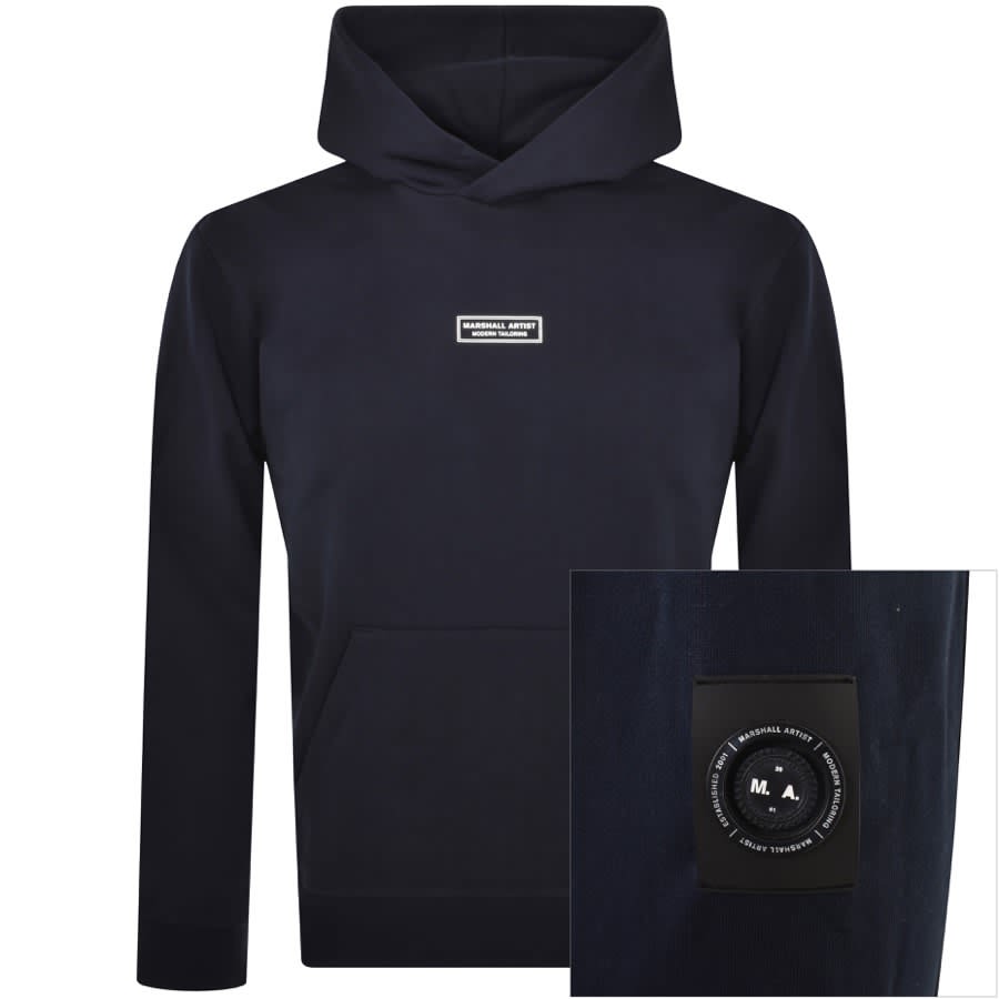 Image number 1 for Marshall Artist Siren Oth Hoodie Navy