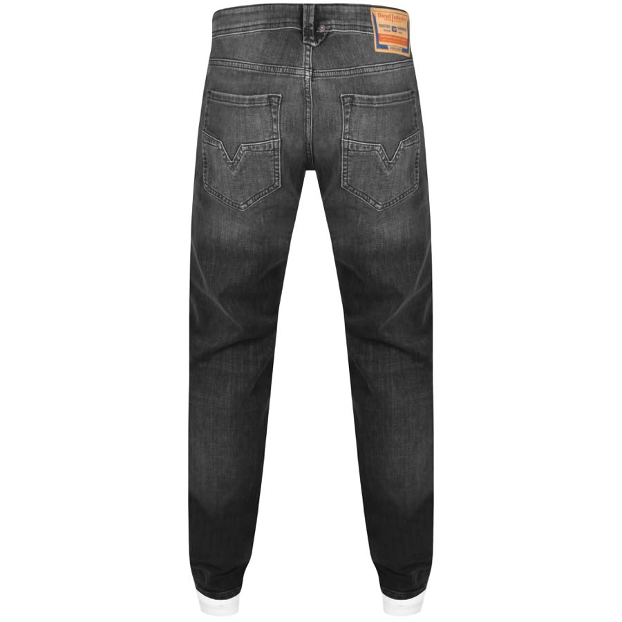 Image number 2 for Diesel Larkee Mid Wash Jeans Grey