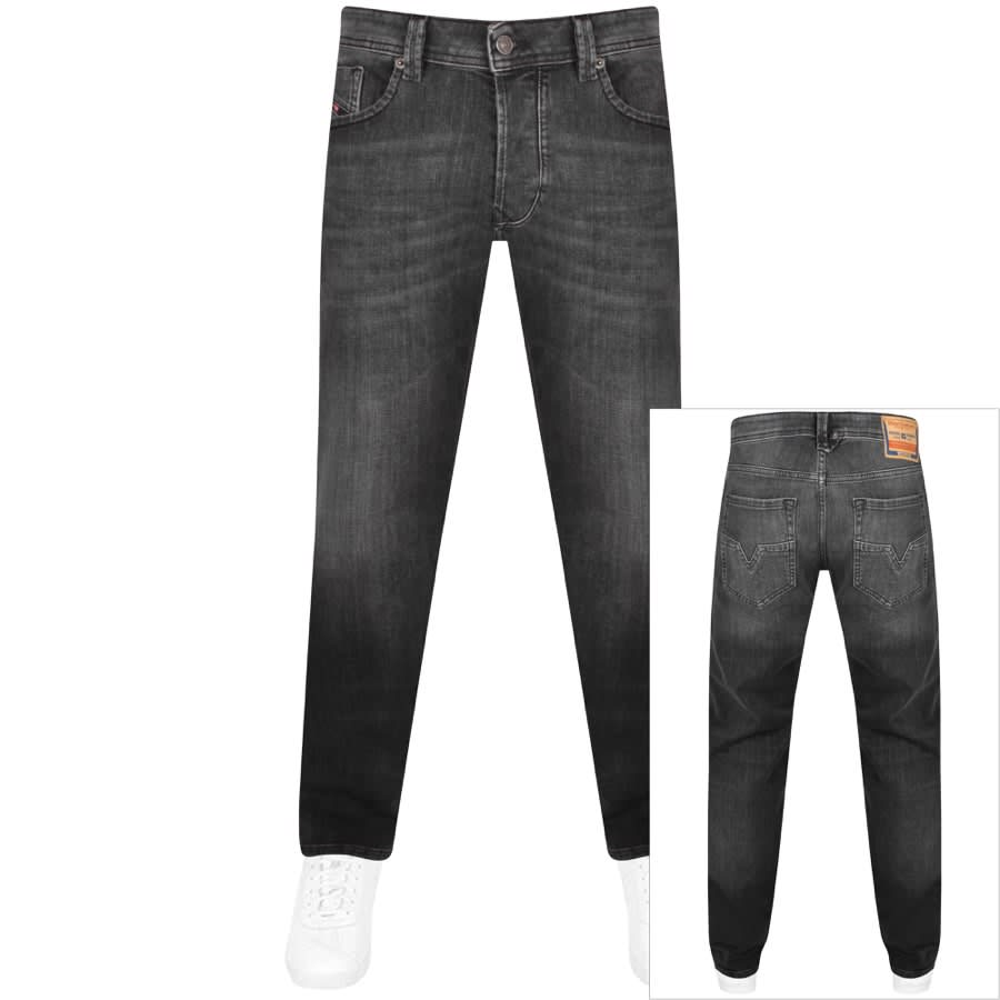 Image number 1 for Diesel Larkee Mid Wash Jeans Grey