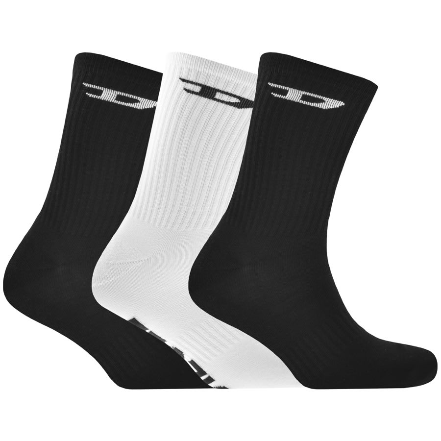 Image number 1 for Diesel Ray 3 Pack Socks