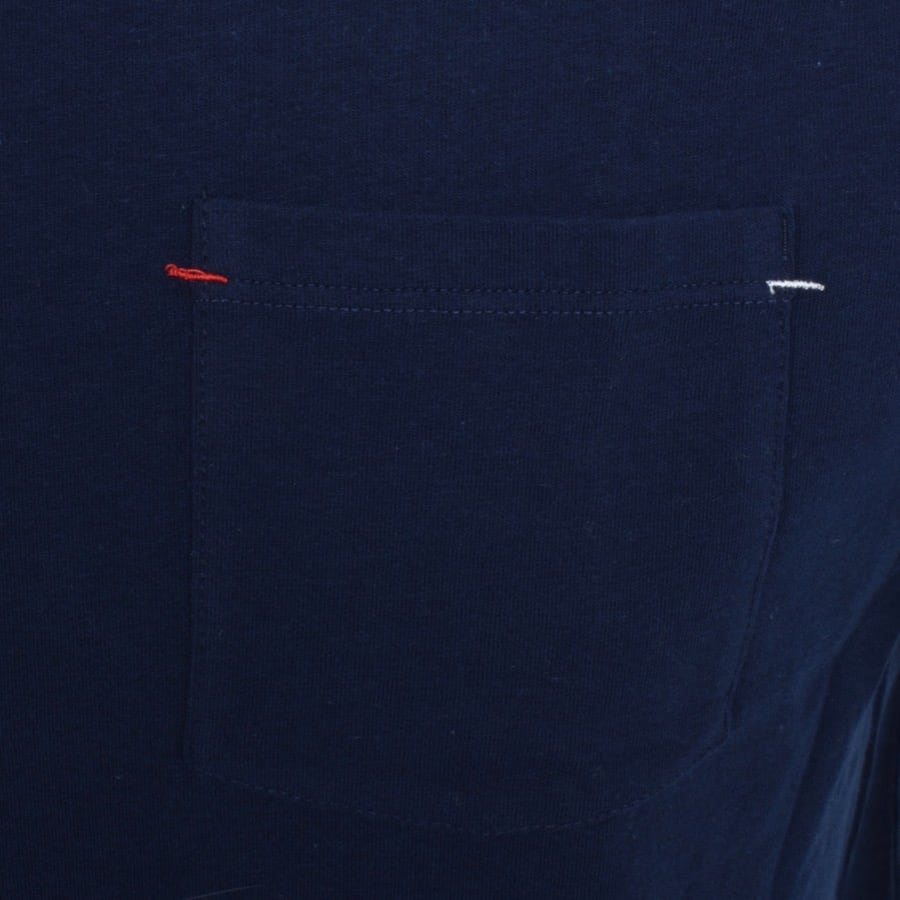 Image number 3 for Lacoste Loungewear T Shirt Navy