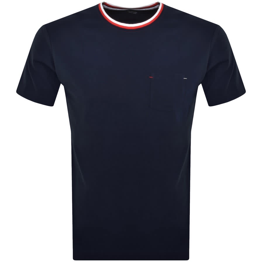 Image number 1 for Lacoste Loungewear T Shirt Navy