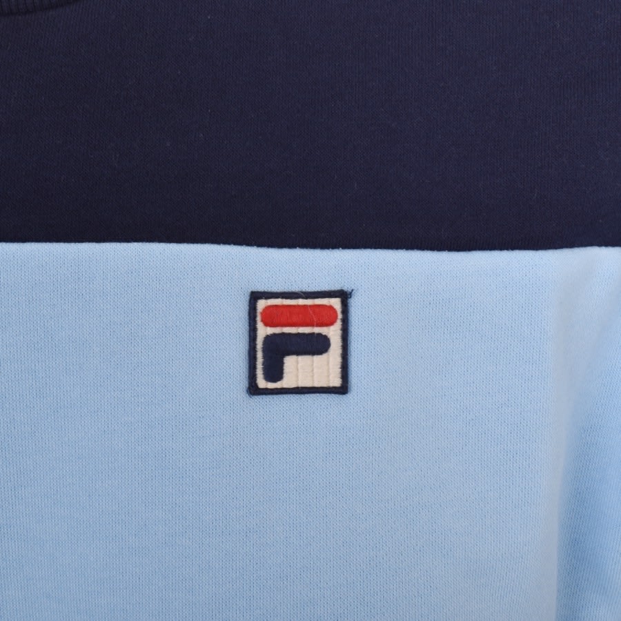 Image number 3 for Fila Vintage Colour Block Sweatshirt Blue