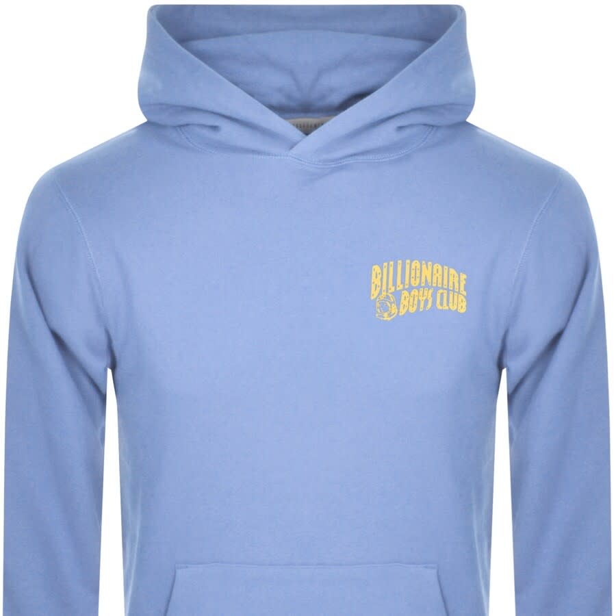 Image number 2 for Billionaire Boys Club Logo Hoodie Blue