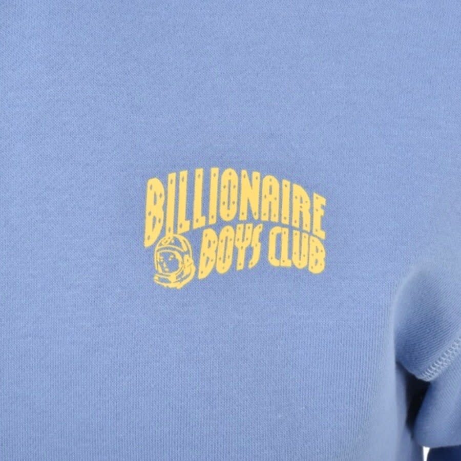 Image number 3 for Billionaire Boys Club Logo Hoodie Blue