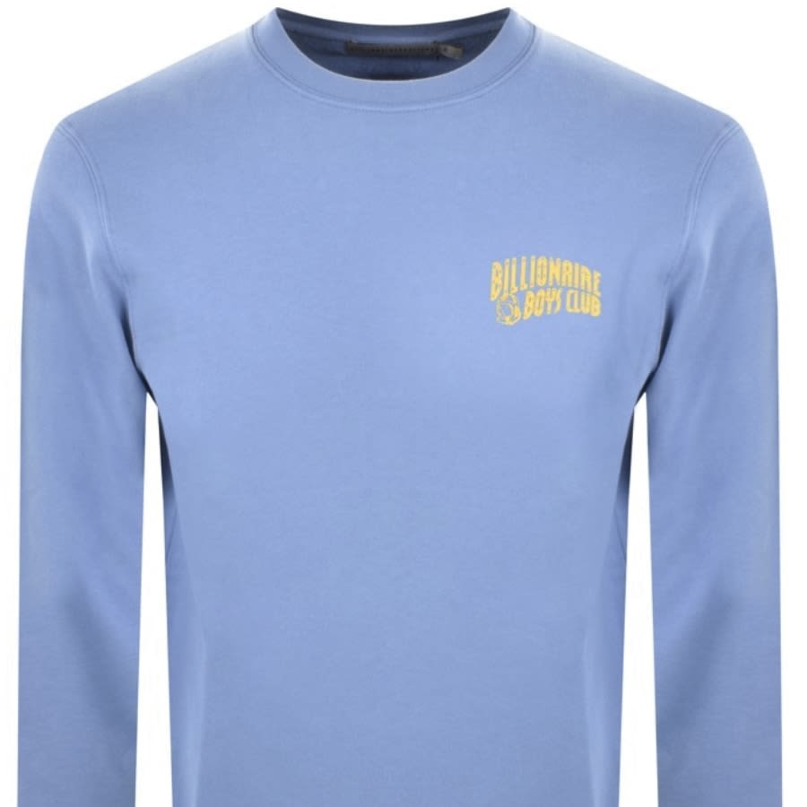 Image number 2 for Billionaire Boys Club Arch Logo Sweatshirt Blue