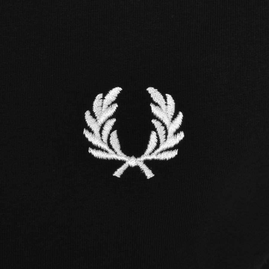 Image number 3 for Fred Perry Crew Neck T Shirt Black