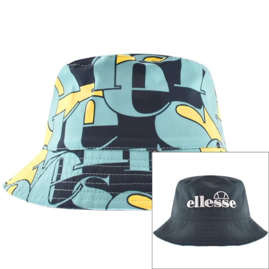 Image number 1 for Ellesse Yucazo Reversible Bucket Hat Blue