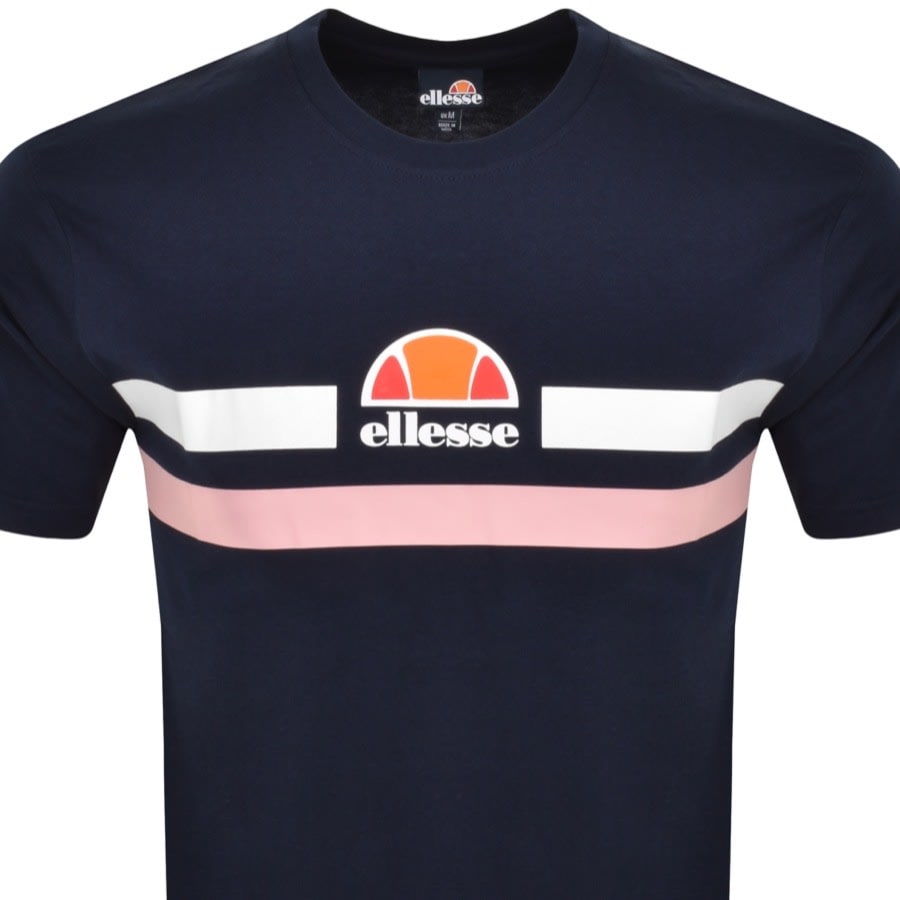 Image number 2 for Ellesse Aprel T Shirt Navy