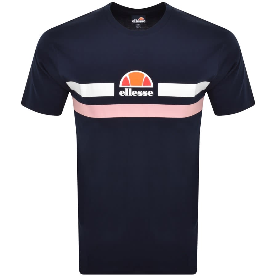 Image number 1 for Ellesse Aprel T Shirt Navy