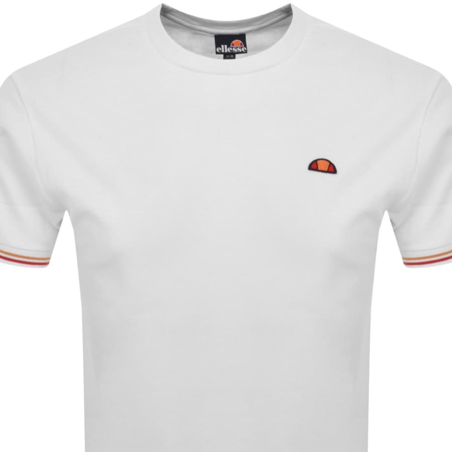 Image number 2 for Ellesse Kings Logo T Shirt White