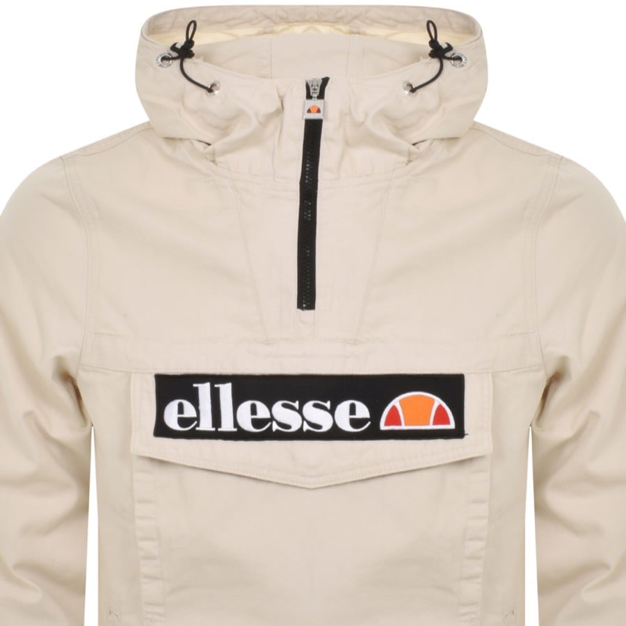 Image number 2 for Ellesse Mont Oh Pullover Jacket Beige