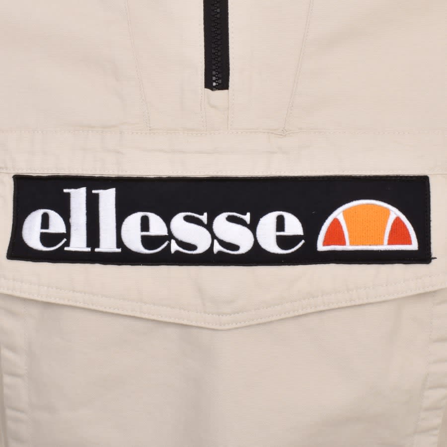 Image number 3 for Ellesse Mont Oh Pullover Jacket Beige