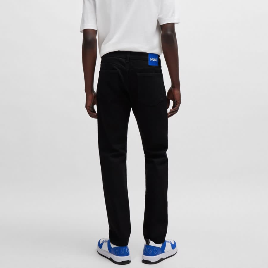 HUGO Blue Jonah Jeans Black | Mainline Menswear United States