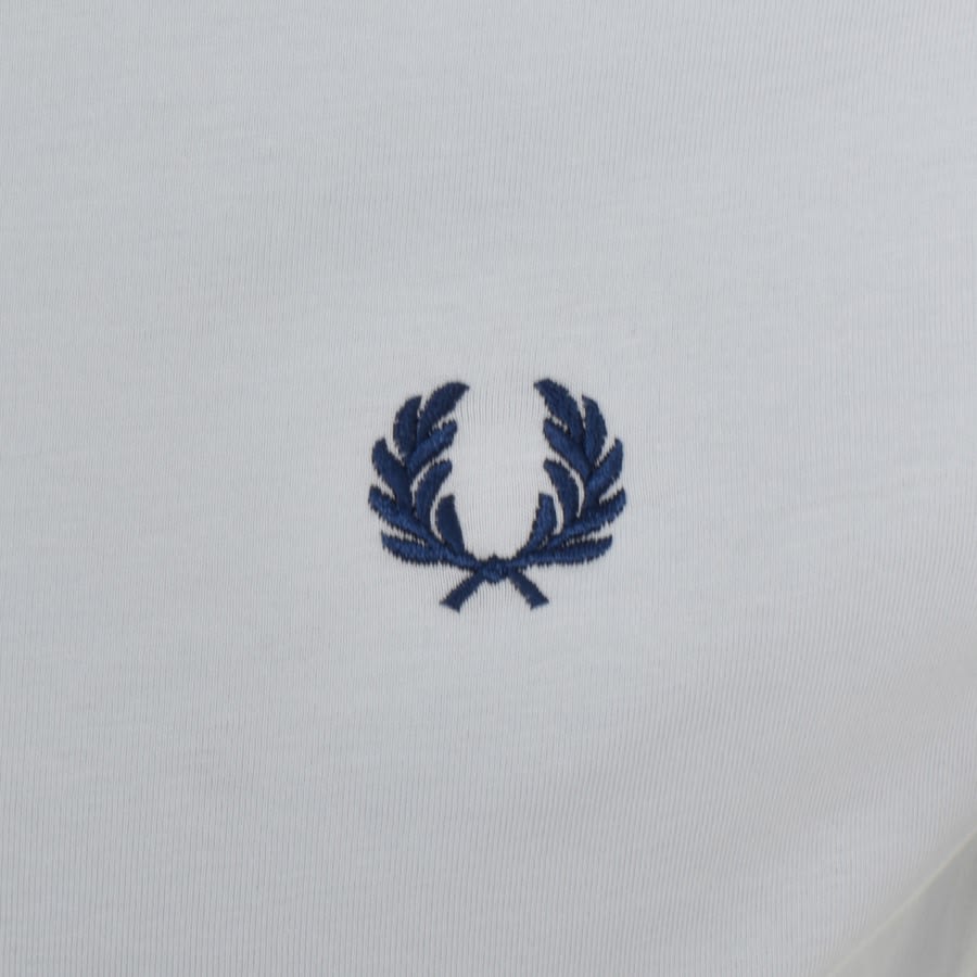 Image number 3 for Fred Perry Twin Tipped T Shirt Blue