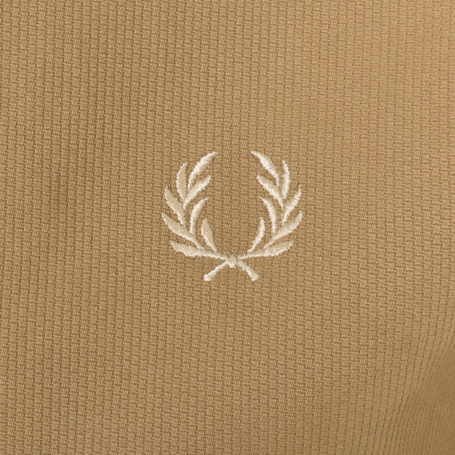 Image number 3 for Fred Perry Cord Harrington Jacket Beige
