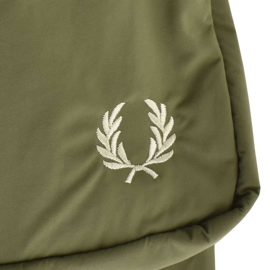 Image number 3 for Fred Perry Nylon Helmet Bag Green